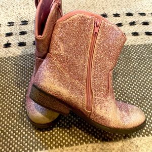 Pink sparkle toddler, Harper Canyon boots size 12